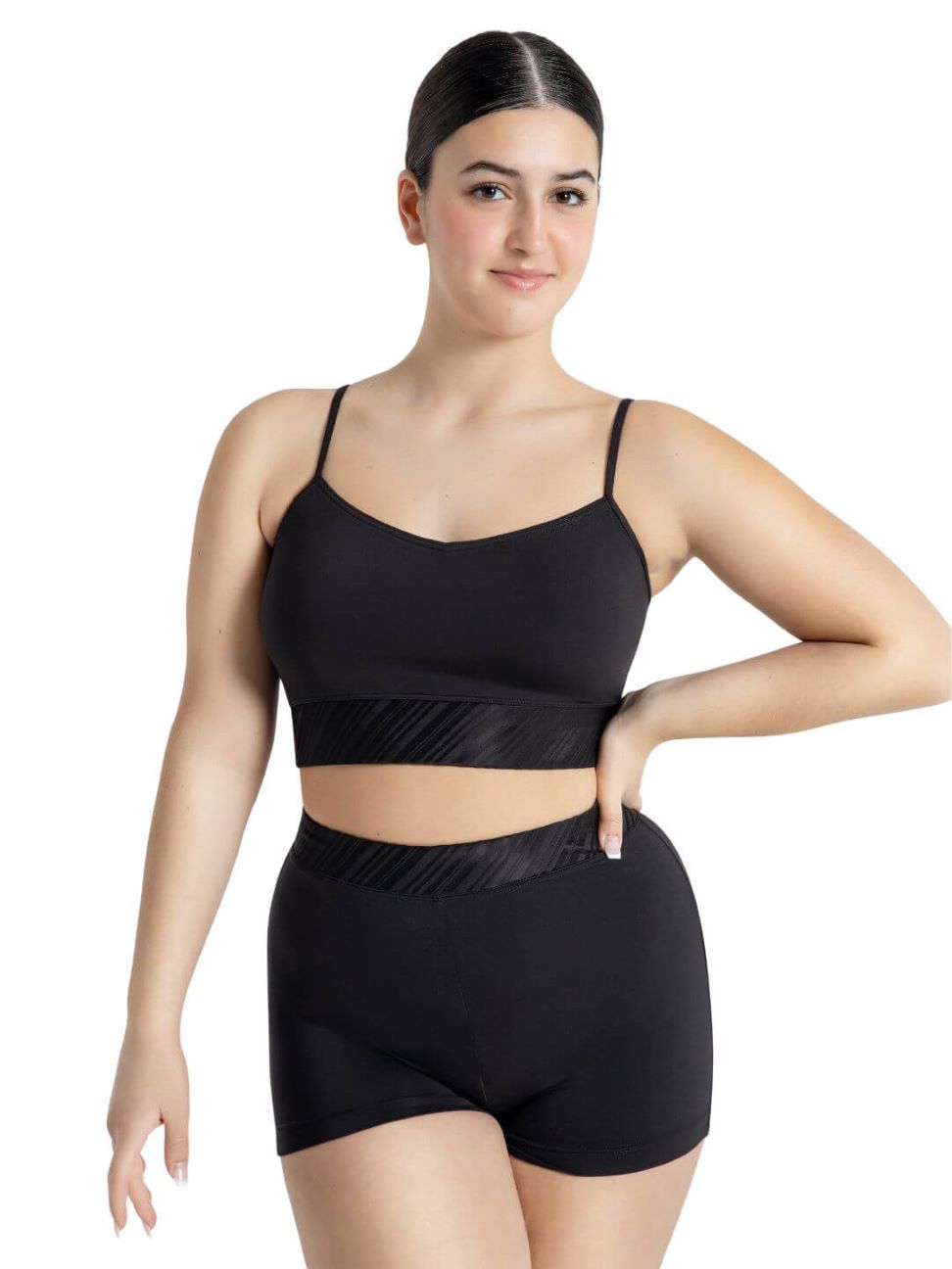 CAPEZIO TOP ART.12044 NERO